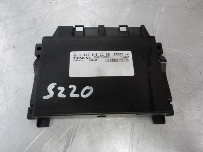 Used Automatic gearbox computer Mercedes S (W220) 5.0 S-500 V8 24V Price € 75,00 Margin scheme offered by Tijdeman Mercedes Onderdelen