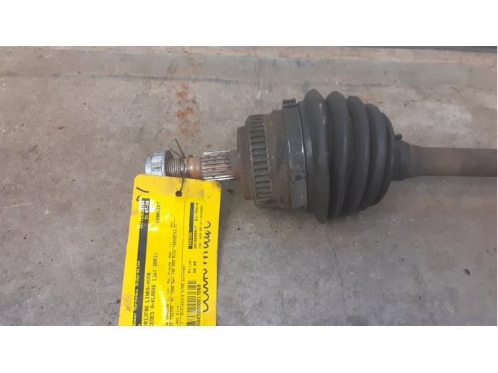 Front drive shaft, left from a Mercedes-Benz A (W168) 1.6 A-160 2001