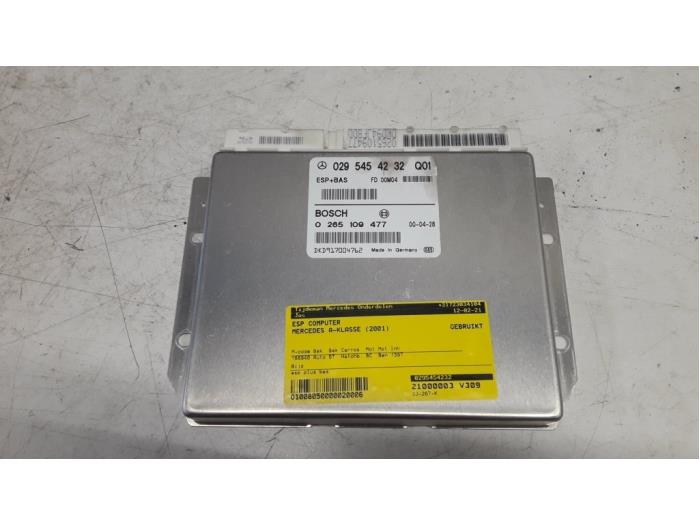 Used Esp computer Mercedes A (W168) 1.4 A-140 Price € 45,00 Margin scheme offered by Tijdeman Mercedes Onderdelen