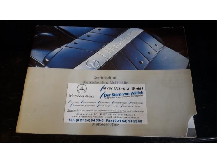 Instrucciones(varios) de un Mercedes-Benz CLK (W209) 2.6 240 V6 18V 2003