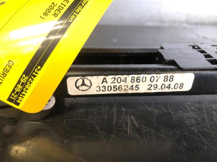 Guía de cinturón de seguridad de un Mercedes-Benz C (W204) 2.2 C-200 CDI 16V 2008