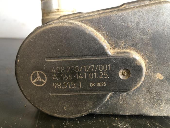Boîtier accélérateur d'un Mercedes-Benz A (W168) 1.4 A-140 1998