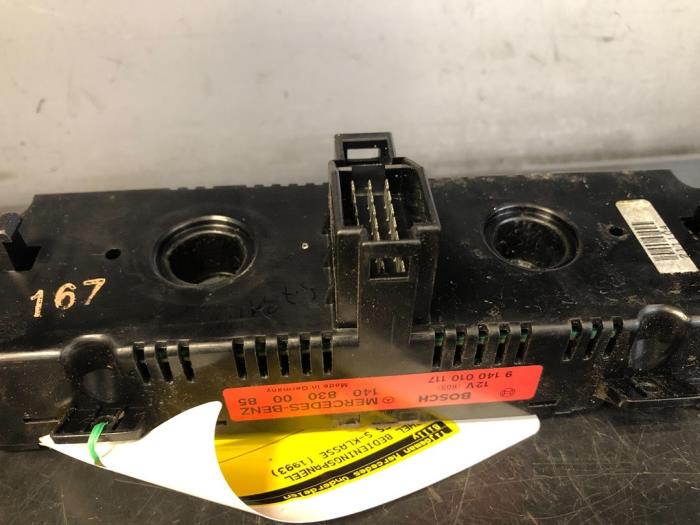 Heater control panel Mercedes S 2.8 S 280 24V 1408300085 BOSCH