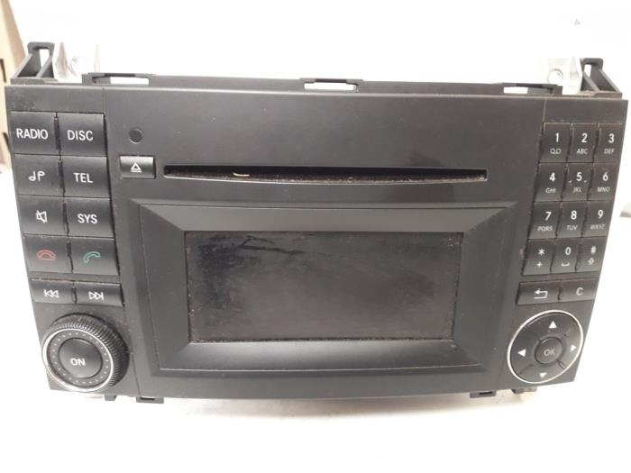 Radio CD player from a Mercedes-Benz Sprinter 3,5t (906.63) 213 CDI 16V Euro 5 2011