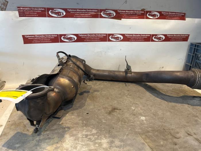 Used Front pipe + catalyst Mercedes A (W176) 1.6 A-180 16V Price € 269,00 Margin scheme offered by Tijdeman Mercedes Onderdelen