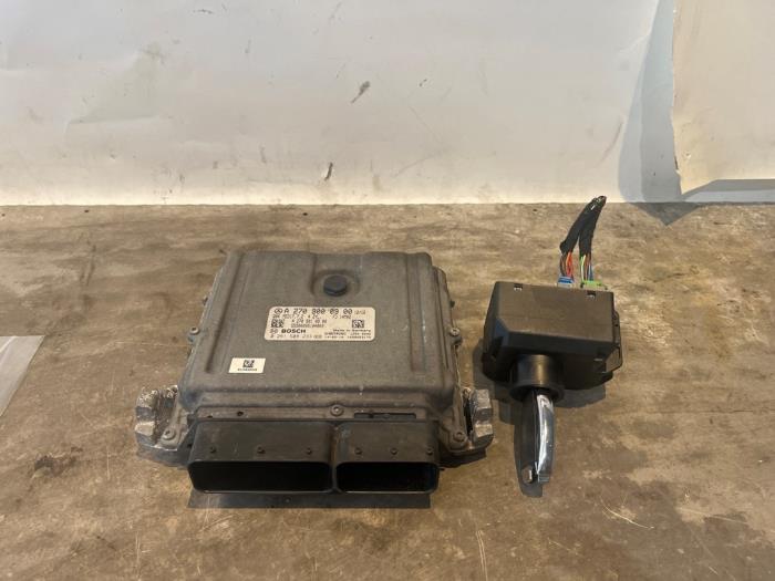 Used Ignition lock + computer Mercedes A (W176) 1.6 A-180 16V Price on request offered by Tijdeman Mercedes Onderdelen