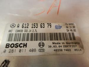 Engine management computer from a Mercedes-Benz ML I (163) 270 2.7 CDI 20V 2003