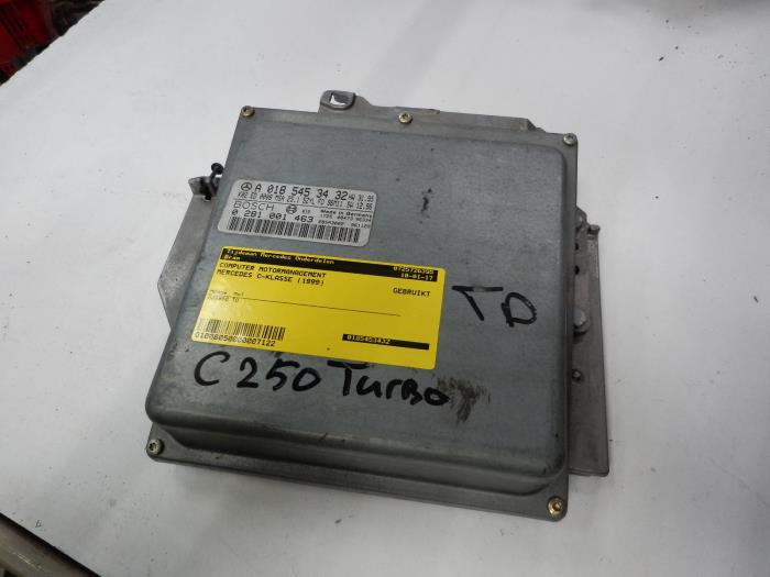 Used Engine management computer Mercedes C (W202) 2.5 C-250 TD 20V Price on request offered by Tijdeman Mercedes Onderdelen