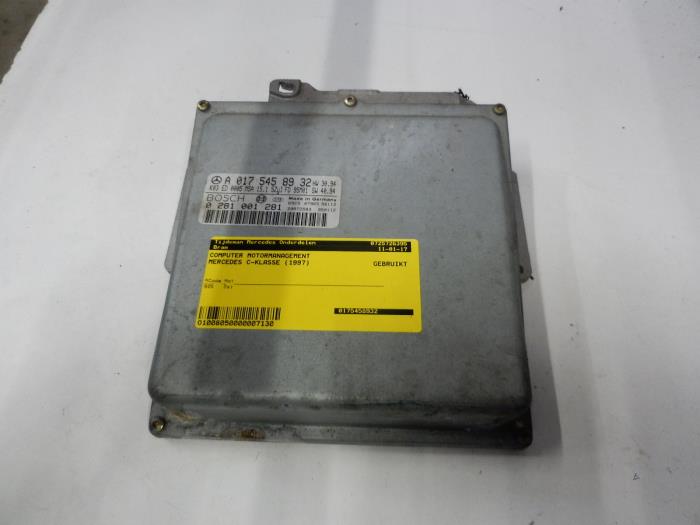 Used Engine management computer Mercedes C (W202) 2.5 C-250 D Price on request offered by Tijdeman Mercedes Onderdelen