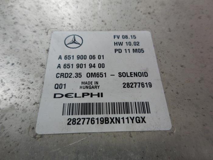Engine management computer Mercedes Sprinter 3,5t 316 CDI 16V 4x4