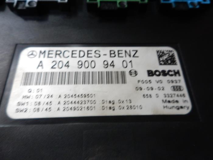 Comfort Module Mercedes C 2.2 C-250 CDI 16V BlueEFFICIENCY ...