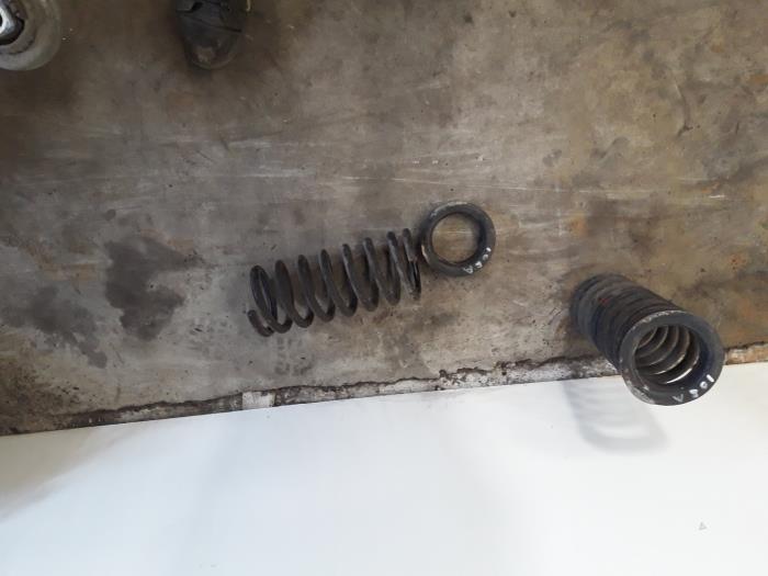 Rear coil spring from a Mercedes-Benz S (W108/109) 250 S