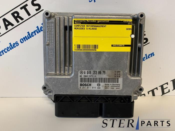 Used Engine management computer Mercedes S (W220) 3.2 S-320 CDI Lang Price € 175,00 Margin scheme offered by Sterparts Mercedes specialist
