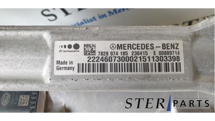 Power steering box Mercedes S 3.0 S-400 24V 4-Matic - A2224607300 
