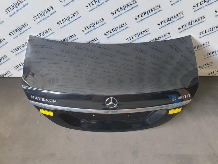 Boot lid Mercedes S 3.0 S-400 24V 4-Matic 197 - A2227500075