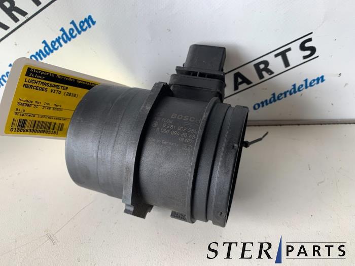 Gebrauchte Luftmassenmesser Mercedes Vito (639.7) 2.2 109 CDI 16V Preis € 35,70 Mit Mehrwertsteuer angeboten von Sterparts Mercedes specialist