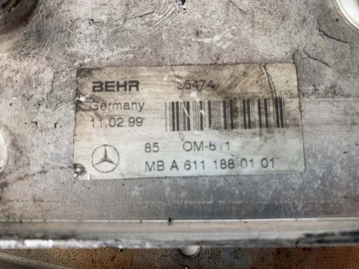 Oil cooler from a Mercedes-Benz C (W202) 2.2 C-220 CDI 16V 2002