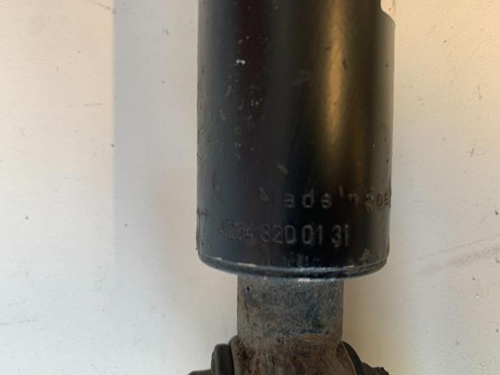 Rear shock absorber, right from a Mercedes-Benz GLK (204.7/9) 2.2 200 CDI 16V BlueEfficiency 2014
