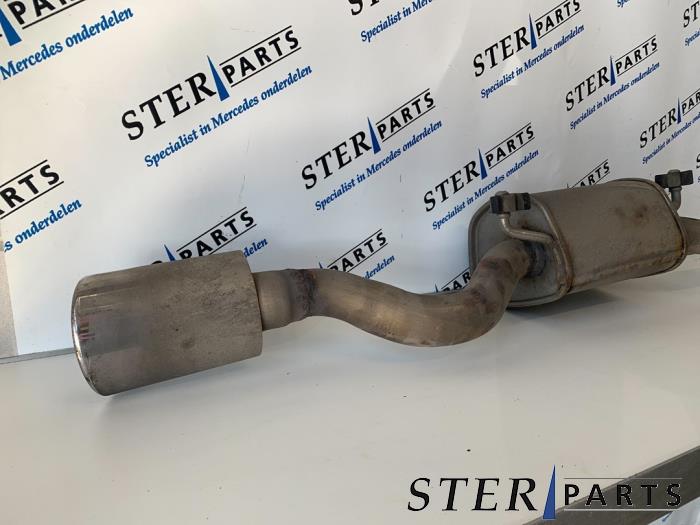 Auspuff Mittel- + Enddämpfer Mercedes B 1.7 B-170 16V - A1694901022 