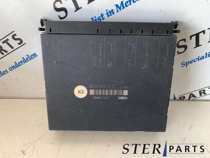Begagnade Sätesdator Mercedes S (W220) 5.0 S-500 V8 24V Pris € 60,00 Marginaltabell erbjuds av Sterparts Mercedes specialist