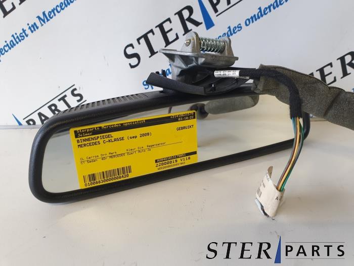 Używane Lusterko wewnetrzne Mercedes C (W204) 2.2 C-250 CDI 16V BlueEFFICIENCY Cena € 19,50 Procedura marży oferowane przez Sterparts Mercedes specialist