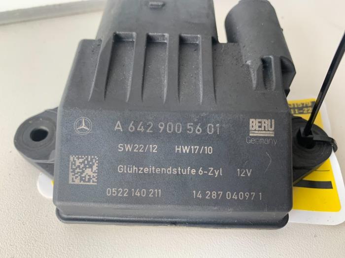 Glow plug relay Mercedes ML III 3.0 ML350 BlueTEC V6 24V 4Matic A6429005601