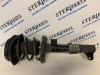 Front shock absorber rod, left from a Mercedes C (W203), 2000 / 2007 1.8 C-180K 16V, Saloon, 4-dr, Petrol, 1.796cc, 105kW (143pk), RWD, M271946, 2002-05 / 2007-02, 203.046 2002