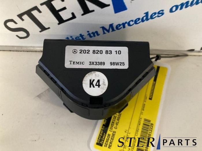 Begagnade Sensor (övriga) Mercedes C (W202) 2.2 C-200 CDI 16V Pris € 35,00 Marginaltabell erbjuds av Sterparts Mercedes specialist