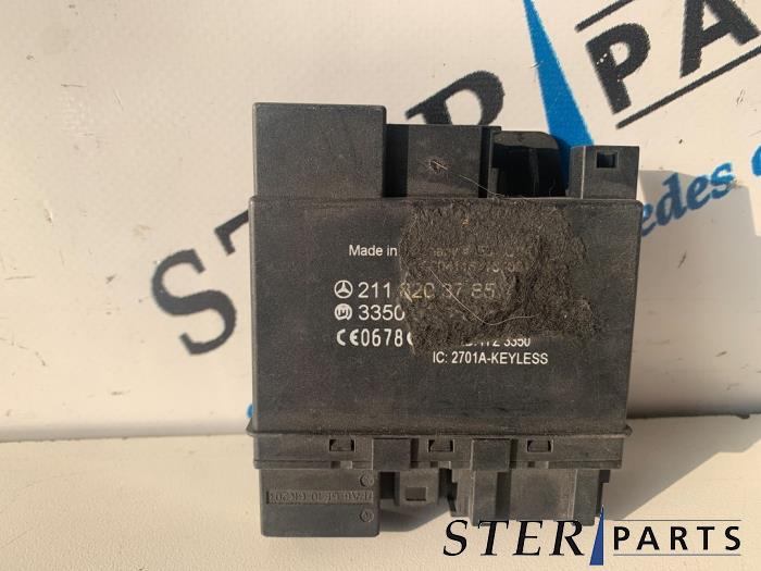 Używane Modul keyless vehicle Mercedes E (W211) 2.2 E-200 CDI 16V Cena € 28,95 Procedura marży oferowane przez Sterparts Mercedes specialist