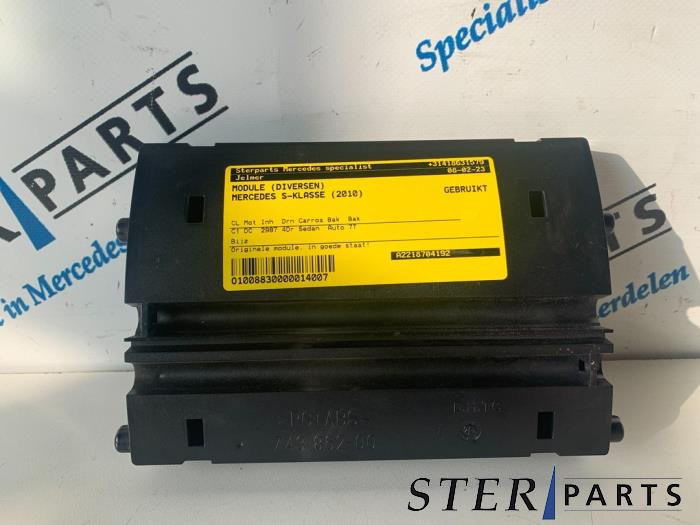 Gebrauchte Modul (sonstige) Mercedes S (W221) 3.0 S-320 CDI 24V 4-Matic Preis € 145,00 Margenregelung angeboten von Sterparts Mercedes specialist