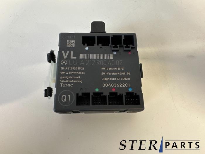 Używane Modul centralnego zamka Mercedes C (W204) 2.2 C-180 CDI 16V BlueEFFICIENCY Cena € 19,95 Procedura marży oferowane przez Sterparts Mercedes specialist