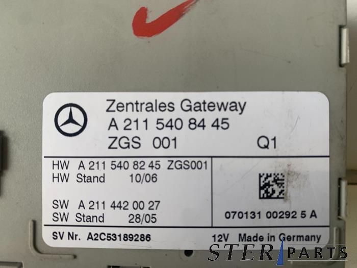 Gateway module Mercedes SLK 1.8 200 K 16V - A2115408445 VDO