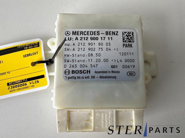 Begagnade PDC-modul Mercedes E (W212) E-350 CDI BlueEfficiency 3.0 V6 24V Pris € 49,50 Marginaltabell erbjuds av Sterparts Mercedes specialist