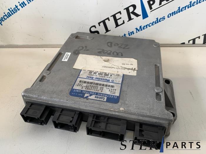 Used Engine management computer Mercedes C (W202) 2.2 C-220 D 16V Price € 50,00 Margin scheme offered by Sterparts Mercedes specialist