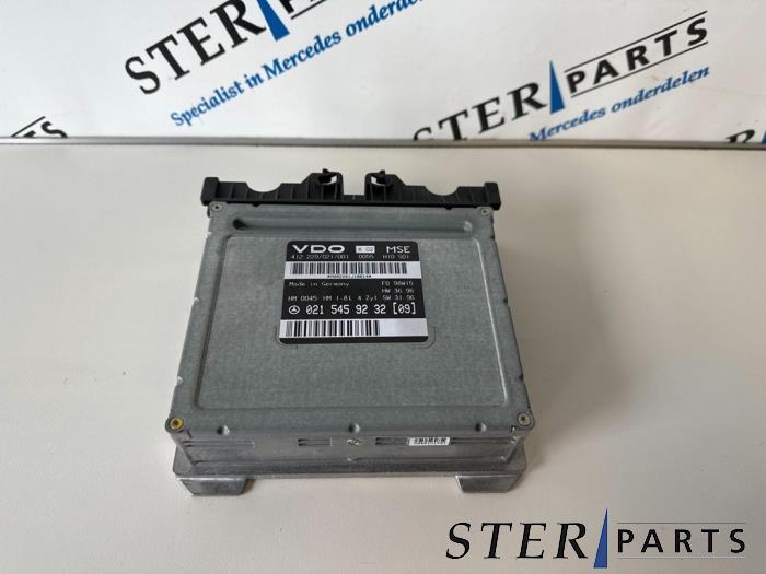 Used Engine management computer Mercedes C (W202) 1.8 C-180 16V Price € 49,50 Margin scheme offered by Sterparts Mercedes specialist