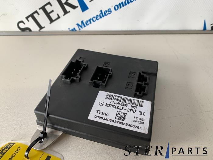 Używane Modul Comfort Mercedes E (W211) 2.2 E-200 CDI 16V Cena € 24,95 Procedura marży oferowane przez Sterparts Mercedes specialist