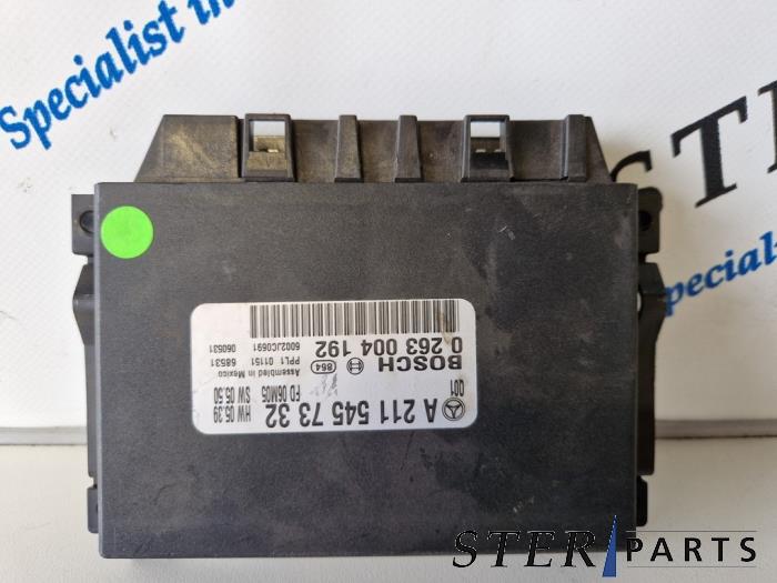 Usados Módulo PDC Mercedes E (W211) 2.2 E-220 CDI 16V Precio € 74,50 Norma de margen ofrecido por Sterparts Mercedes specialist