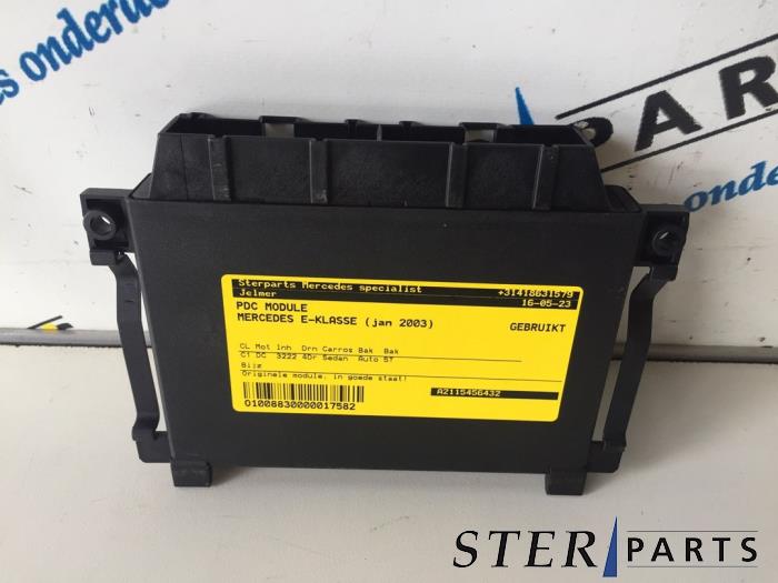 Begagnade PDC-modul Mercedes E (W211) 3.2 E-320 CDI 24V Pris € 24,95 Marginaltabell erbjuds av Sterparts Mercedes specialist