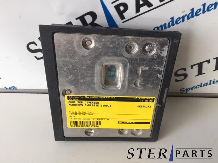 Used Computer, miscellaneous Mercedes E (W210) 2.0 E-200 16V Price € 44,95 Margin scheme offered by Sterparts Mercedes specialist