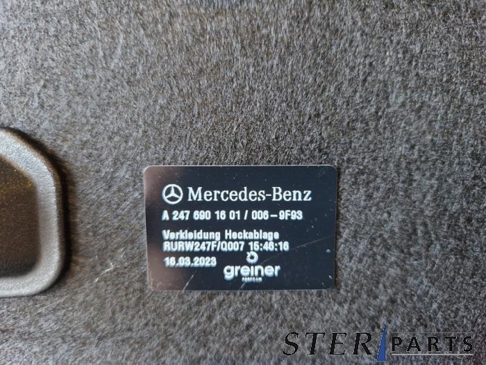 Hutablage Mercedes B 1.5 B-180d - A24769016019F93 