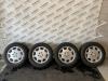 Set of wheels + tyres from a Mercedes S (W140), 1991 / 1998 3.2 300 SE,SEL 24V (S320), Saloon, 4-dr, Petrol, 3.199cc, 170kW (231pk), RWD, M104990; M104994, 1991-03 / 1998-10, 140.032; 140.033 1992
