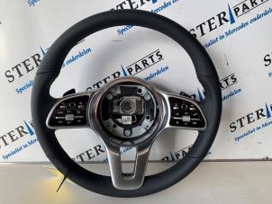 Used Steering wheel Mercedes CLA (118.3) 1.3 CLA-200 Turbo 16V Price € 477,95 Inclusive VAT offered by Sterparts Mercedes specialist