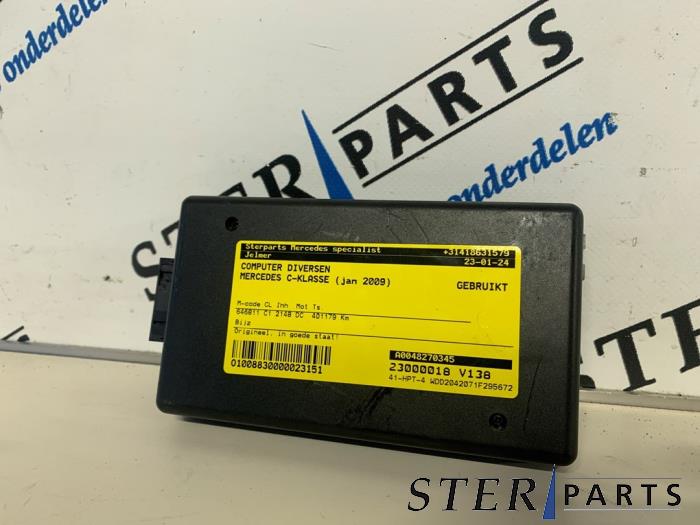 Used Computer, miscellaneous Mercedes C Estate (S204) 2.2 C-200 CDI 16V . Price € 74,50 Margin scheme offered by Sterparts Mercedes specialist