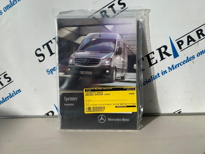 Instruction Booklet from a Mercedes-Benz Sprinter 3,5t (906.73) 311 CDI 16V 2015