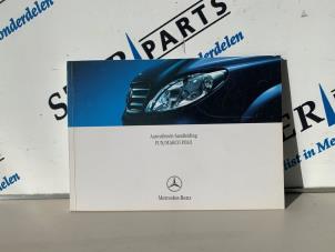 Used Instruction Booklet Mercedes Viano (639) 2.0 CDI 16V Euro 5 Price € 15,00 Margin scheme offered by Sterparts Mercedes specialist