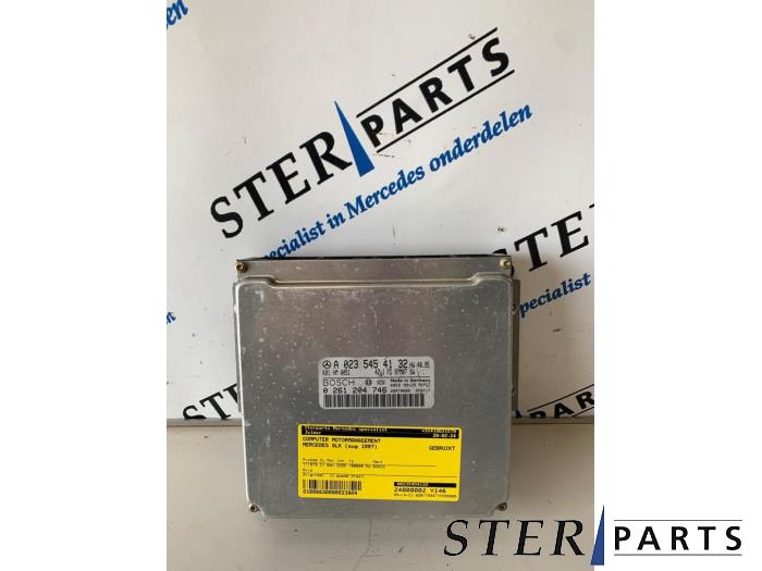 Used Engine management computer Mercedes SLK (R170) 2.3 230 K 16V Price € 145,00 Margin scheme offered by Sterparts Mercedes specialist