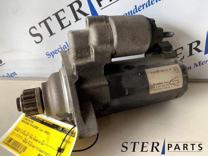 Gebrauchte Anlasser Mercedes B (W246/W242) 1.8 B-180 CDI BlueEFFICIENCY 16V Preis € 34,95 Margenregelung angeboten von Sterparts Mercedes specialist