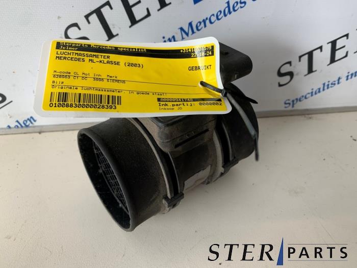 Gebrauchte Luftmassenmesser Mercedes ML I (163) 400 4.0 CDI V8 32V Preis € 74,50 Margenregelung angeboten von Sterparts Mercedes specialist