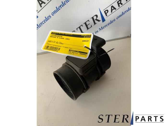 Gebrauchte Luftmassenmesser Mercedes ML I (163) 400 4.0 CDI V8 32V Preis € 74,50 Margenregelung angeboten von Sterparts Mercedes specialist