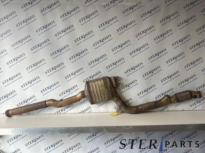 Gebrauchte Auspuff Mitteldämpfer Mercedes E (C207) E-350 CDI V6 24V Preis € 149,50 Margenregelung angeboten von Sterparts Mercedes specialist